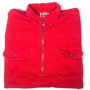 Vintage Marlboro  XL Corduroy Sleeve Shirt